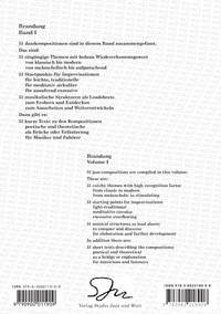 Ferry Dahlke Brandung Band I Jazzkompositionen Leadsheet NotenBuch